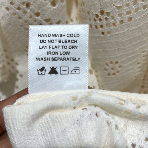 NWT REVOLVE Lovers and Friends Aldea Mini Dress in Ivory Sz S - Picture 13 of 14